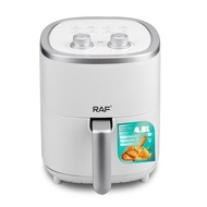 4.8L Digital Gas Air Fryer Non Stick Multifunction Heated Rapid Air Kitchen Deep Fryer Airfryer Kitc