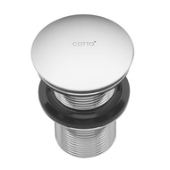 COTTO สะดืออ่างล้างหน้า แบบ(ไม่มี)รูน้ำล้น รุ่น CT665N(HM)