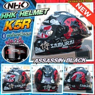 *New*หมวกกันน็อค NHK Helmets K5R เปิดตัวโมเดลใหม่ล่าสุด!! 2024 Full Face มีแว่นสองชั้น