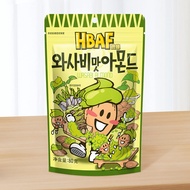 Tom Farm Wasabi Flavor Almonds HBAF Snacks Korean Origin Bagged Unshelled 80g Wasabi Flavor Flat Pea