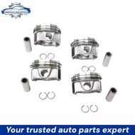 4PCS M264 Engine Pistons Rings Set Fits For C260 CLS260 CLS350 E260 GLC260 GLE350 W205 C257 W213 2.0