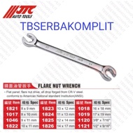 Jtc FLARE NUT WRENCH 16x18 JTC-1018 / 17x19 JTC-1019 / 3/8" x 7/16" JTC-1120 / 1/2" x 9/16" JTC-1121