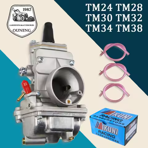 For Mikuni TM24 TM28 TM30 TM32 TM34 TM38mm Motorcycle Carburetor For Honda CR250 Kawasaki KX125 KX15