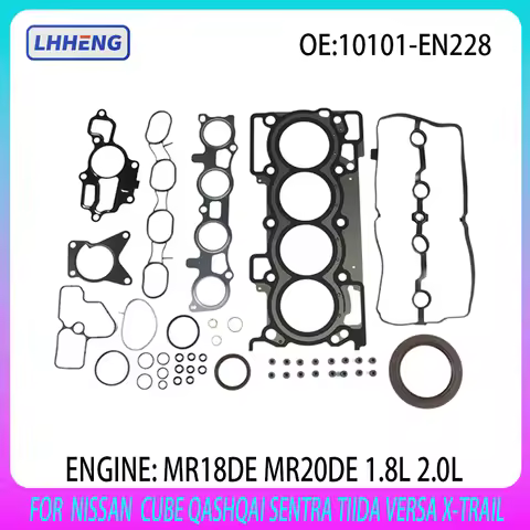 Cylinder Head Gasket Kit 10101EN228 for NISSAN Engine MR20 MR18 CUBE QASHQAI SENTRA TIIDA VERSA X-TR