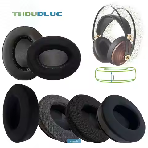 THOUBLUE Replacement Ear Pad For Meze 99 Classics Earphone Memory Foam Cover Earpads Headphone