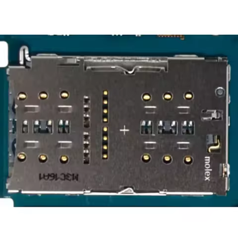 2-10Pcs Sim Tray Slot Card Adapter Socket Reader Plug Connector Jack Contact For Samsung Galaxy A25