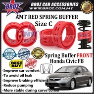 Honda Civic FB OEM Front C-Type Car Shock Absorber Buffer - Red