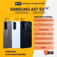 [NC] SAMSUNG A57 5G (12GB+256/512GB) Samsung Malaysia Set