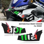 RS660 Motorcycle accessories modified fixed wind wing, competitive wing wind knife lower shroud for 