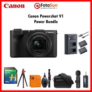 Canon Powershot V1 digital camera vlogging power video camera