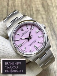 Rolex Oyster Perpetual 💕 126000 pink 🎀 粉紅面 36mm ✨2025年 全新✨