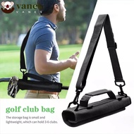 VANES Golf Club Tote Bag, Mini Adjustable Golf Club Bag, Golf Supplies Portable Carrier Bag Lightweight Golf Training Case Golf Club