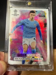 Topps Chrome Neon Phil Foden