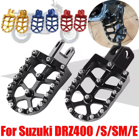 For Suzuki DRZ400S DRZ400SM DRZ400 DR-Z DRZ 400S 400SM 400E DRZ 400 S SM E Accessories Footrest Foot