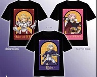 T-shirt 正版 Fate Apocrypha T恤 貞德 阿福 莫德雷德