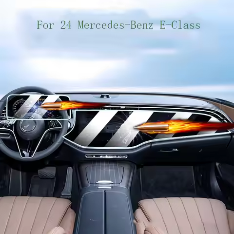 For 2024 Mercedes-Benz E-Class E260L E300L Screen Protector Navigator Protection Tempered Glass Film