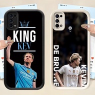 YS-62 Kevin De Bruyne Shockproof Casing for OPPO A5 A5i Reno 4 5 6 Find X3 Lite Realme C65 Narzo N53
