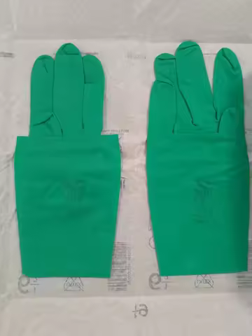 Ansell Gammex non-latex ( 1pair ) Neoprene chemical accelerator-free gloves offer advanced allergy p
