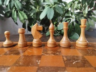 老式木製國際象棋套裝蘇聯復古大型國際象棋蘇聯 36x36
