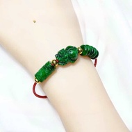 Vòng tay tỳ hưu mic lu thống điếu ngũ phúc phong thuỷ tài lộc hanh thông đầu xuôi đuôi lọt