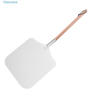 AROMA Pizza Shovel, Detachable Professional Pizza Paddle, Durable Extended Wooden Handle Easy Storag