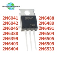 1-5PCS 2N6045 2N6042 2N6488 2N6491 2N6505 2N6509 2N6399 2N6403 2N6504 2N6388 2N6404 2N6533 2N6489 2N