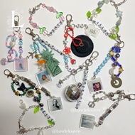 TAYLOR SWIFT MERCH KEYCHAIN BRACELET ERAS TOUR FRIENDSHIP BRACELET TTPD FOLKLORE SPEAK NOW FESRLESS 