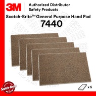 3M 7440 Scotch Brite Heavy Duty Hand Pad / Courser than 7447 / Finishes Strong /