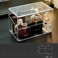 Premium Portable Perfume Display Box Perfume Cosmetic Storage Box Acrylic Organizer Case Perfume Box