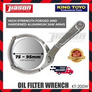 KING TOYO KT200W / KT-200W / KT 200W 75~95MM Professional Tools Oil Filter Wrench