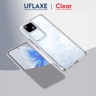 UFLAXE ICEY เคสแข็งกันกระแทกกสำหรับ Vivo V30 / V30 Pro 5G เคสผิวด้านใสโปร่งแสง ป้องกันสีเหลือง เคสโทรศัพท์ป้องกันเต็มรูปแบบทนทาน