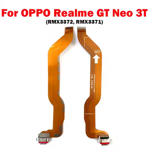 For OPPO Realme GT Neo 3T Charging Dock Port USB Connector Mainboard Flex Cable