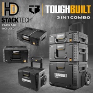 TOUGHBUILT 3 IN 1 TOOL BOX COMBO WITH ROLLING TOOL BOX / LIMITED OFFER / TB-B1-B-70R + TB-B1-B-50 + 