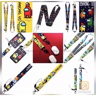 🌟SG seller🌟Among Us Lanyard Minecraft Lanyard Super Mario Lanyard Pokemon Unicorn Trace Together Tok