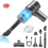 Handheld Vacuum Cordless Gray ABS 6000PA Powerful 120W  Mini Hand Held Vacuum for Home,Pet Hair,Car