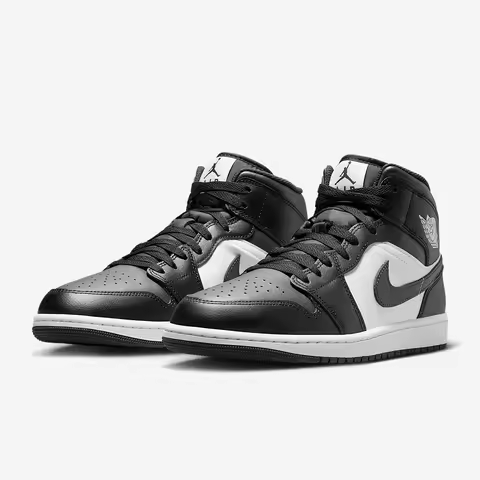 Nike Official Genuine Air Jordan 1 Mid Men's High-Top Sports Shoes DQ8426-010