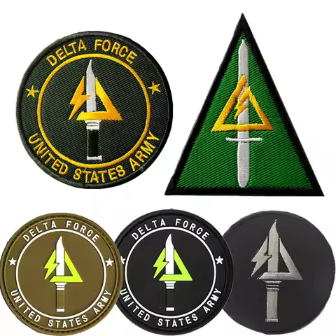Delta Force Military CAG U.S. Army delta force military patches Tactical armbands Backpack accessori