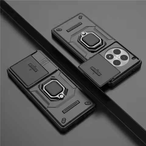 For OnePlus Ace 3 Pro Cover Ace 3 Pro 5G Case 6.78 inch Lens Sliding Window Protector Armor Shockpro