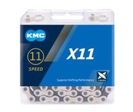 【小Q倉庫】KMC 11速 X11 銀/黑鏈條.鍊條 附11速快扣.118目盒裝公司貨