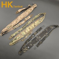 Single Double Point Adjustable Strap Military Fan Shoulder Strap Outdoor Tactical Strap Multifunctio