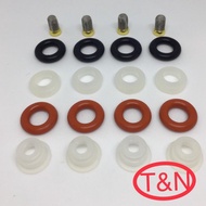 Honda Injector Repair Kit Grade Fkm & VITON FD FB CRV G3 Jazz GE City Oil Vice E85