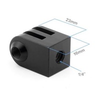 GOPRO MOUNT CONVERTER/ 1/4 SCREW / M6 SCREW GOPRO MOUNT