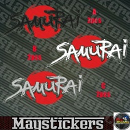 Car sticker (SAMURAI) SUITABLE BODY,MIRROR,BUMPER,BONNET FOR ALL CARS