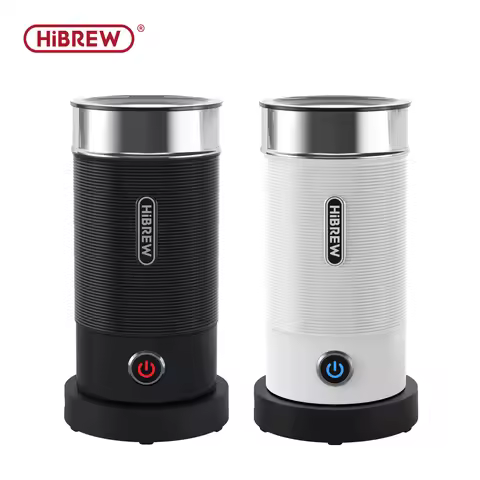HiBREW Electric Milk Frother Frothing Foamer Chocolate Mixer Cold/Hot Latte Cappuccino fully automat