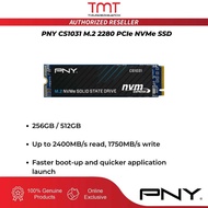 TMT PNY CS1031 256GB 512GB M.2 2280 PCIe NVMe SSD