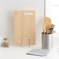 家事問屋日本製304不鏽鋼砧板架(薄型到厚度3.5公分砧板適用)