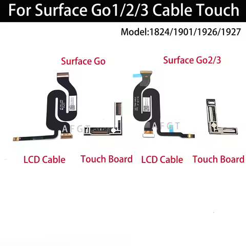 For Microsoft Surface GO GO2 GO3 1824 LCD Touch Screen Display Cable Driver Board 1901 1926 1927 Tou