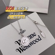 【1:1】 213852[Queen West Saturn Round Plate Necklace]