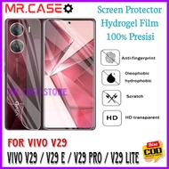 ANTI-SCRATCH HYDROGEL CLEAR CLEAR/ VIVO V29 V29 E/ V29 LITE/ V29 PRO/ Screen Protector hp Mr case st