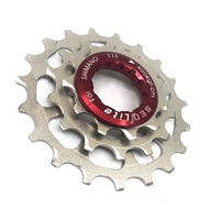 SILVEROCK External 3 Speed Cog Cassette with Shim 11T 14T 19T for Brompton 3Sixty Pikes Folding Bike Chrome Sprocket